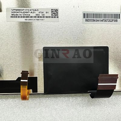 7インチ800*480 LCDディスプレイ HSD070JDW7-A21 カースクリーンパネル WLED LVDS GPSナビゲーション