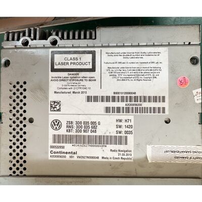 フォルクスワーゲン・ファエトン RNS810 ステレオプレーヤー VW RNS 810 GPSオーディオ用カーナビゲーションラジオ