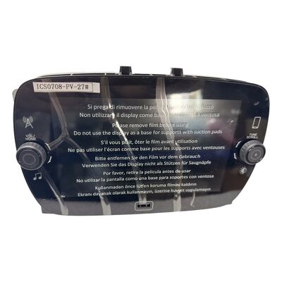 フィアットICS0708 312 7インチA7 DABナビゲーションラジオプレーヤー用自動車カーオーディオスクリーンモニター