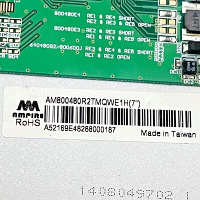 7インチLCDディスプレイ AM800480R2TMQWE1H 自動車パネル AM-800480R2TMQW-01H-F 自動車部品
