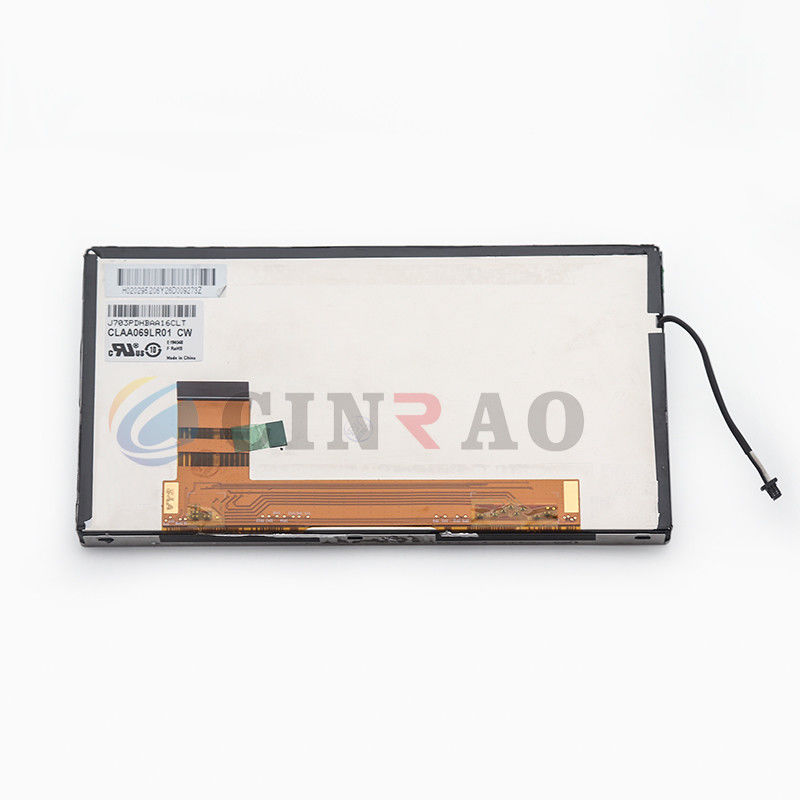 6.9車の自動車部品の取り替えのためのインチCLAA069LR01CW TFT LCDの表示画面のパネル
