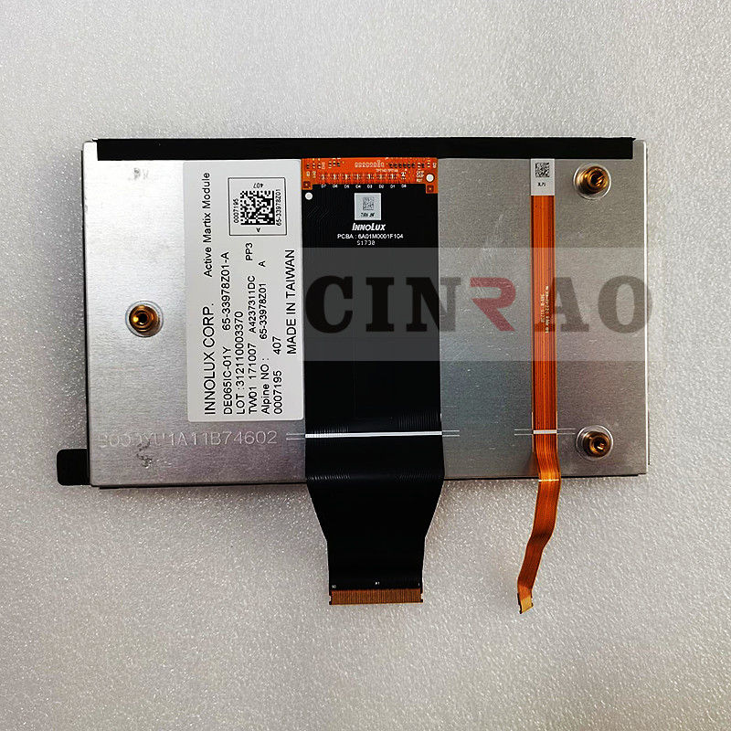 BMWの小型車自動車NaviationのためのGPS 6.5のインチTFT LCDの表示画面DE065IC-01Y